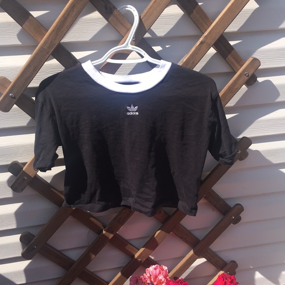 Adidas cropped tee - Picture 1 of 4